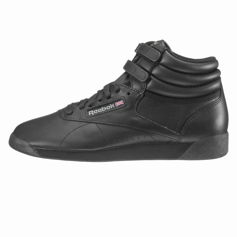 Tenisi Reebok Freestyle Hi Dama Negrii Romania BU3406SI